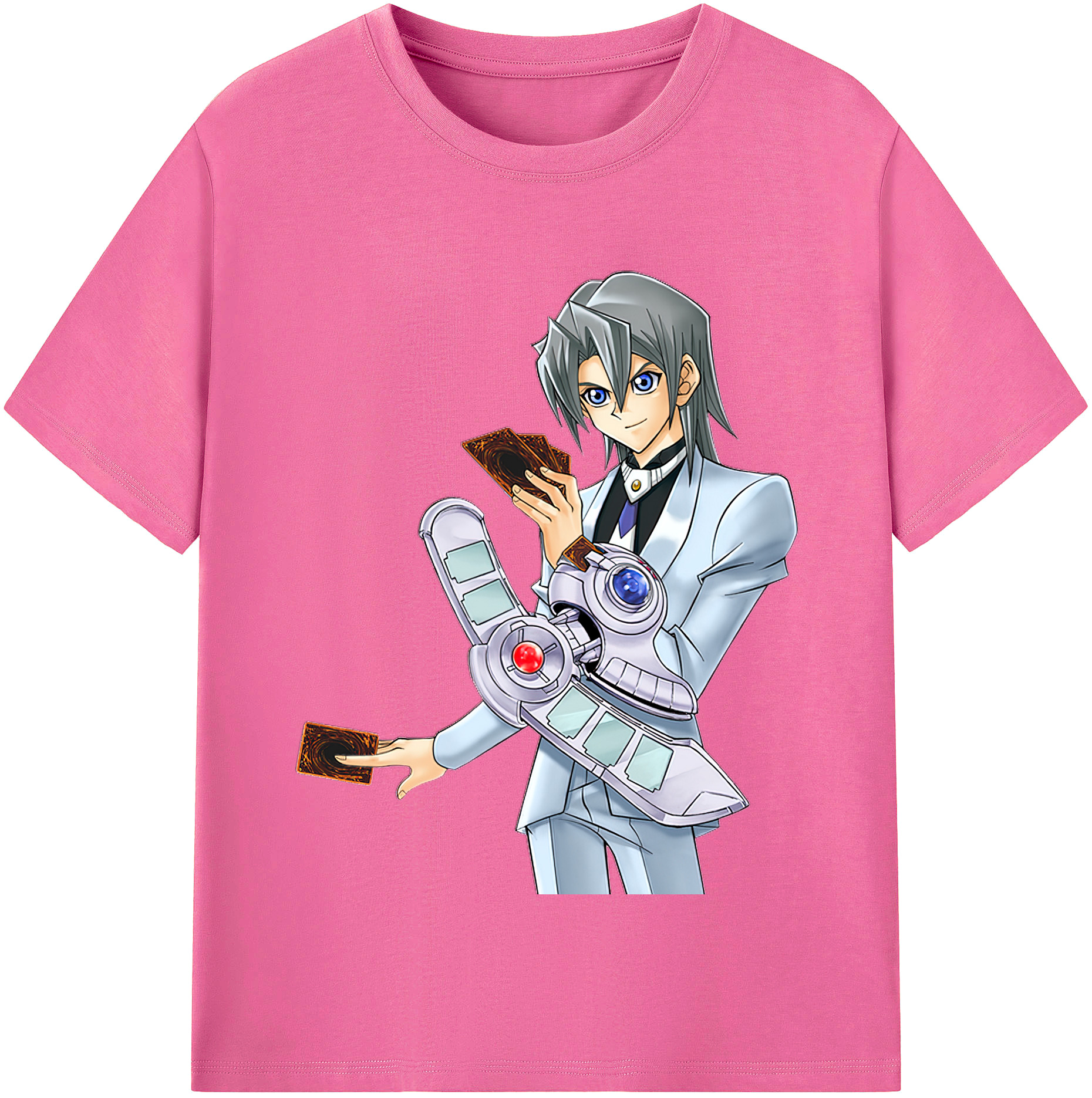 （画像用） 遊☆戯☆王 Yu-Gi-Oh! レディースカジュアルプリントTシャツ（綿100％）